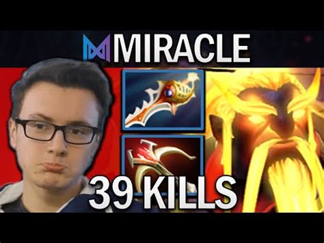 Ember Spirit Dota 2 7 32 Gameplay Nigma Miracle With 39 Kills And