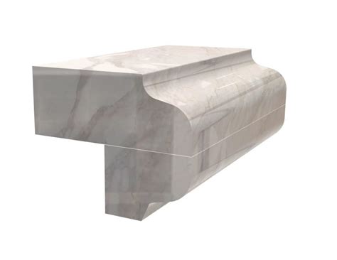 ogee  inverted ogee precision stone design