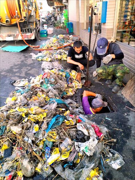 埔里市區常淹水 垃圾塞滿溝 生活 自由時報電子報