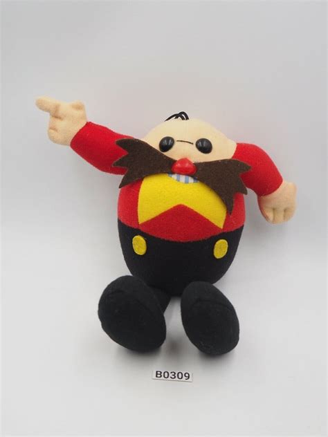 Dr Egg Man Robotnik Sonic B The Fighters Plush Toy Doll Etsy