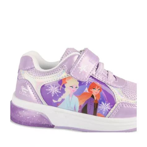 Baskets Violet Fille Scratch Frozen