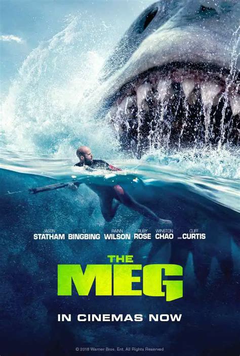 The Meg Is More Stath Than Shark Review Wicked Horror