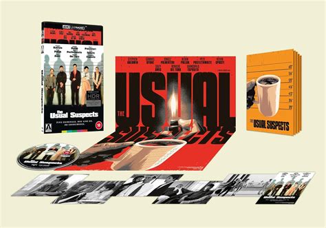 The Usual Suspects Limited Edition 4K UHD Blu Ray Region Free