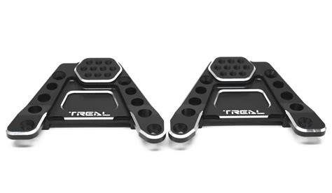 Treal Cnc Aluminum Rear Shock Towers For Scx Left Right Pcs