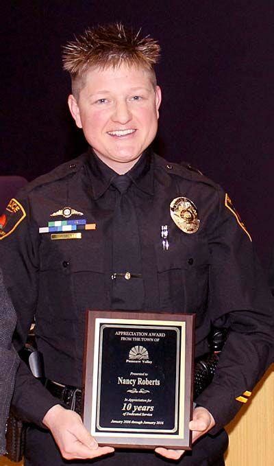 Officer Completes Decade On Prescott Valley Police Department News