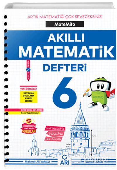 6 Sınıf Akıllı Matematik Defteri Arı Yayıncılık 9789758372638