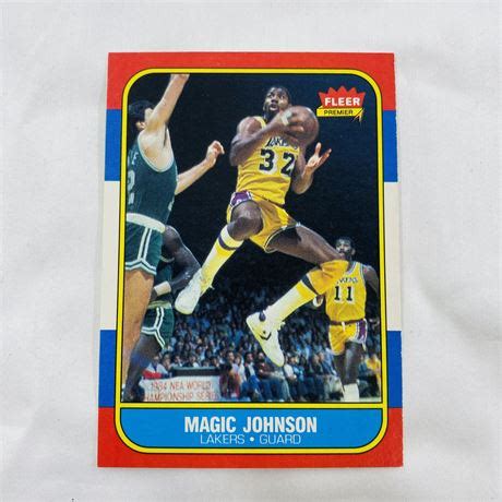 Great Lakes Vntg Fleer Magic Johnson