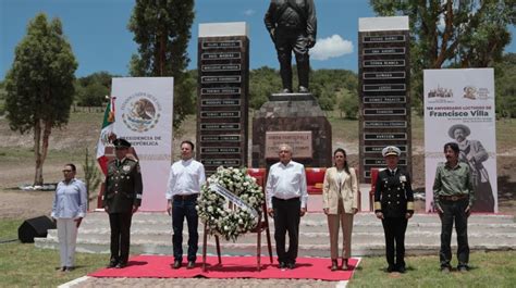 En Durango Amlo Conmemora El Centenario Luctuoso De Pancho Villa Le