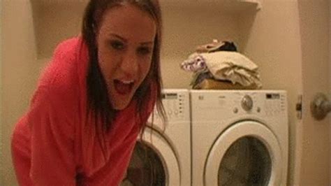 Addison Vibrates Her Tight Pussy On Top Of A Clothes Dryer The Girls Next Door Fetish Clips