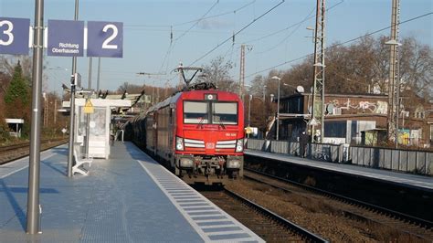 Eisenbahnverkehr In Oberhausen Sterkrade Mit Br 186 462 1429 189 193