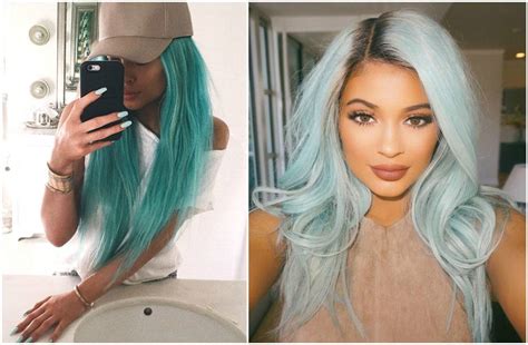 Celebrity Kylie Jenner - hair changes. Photos