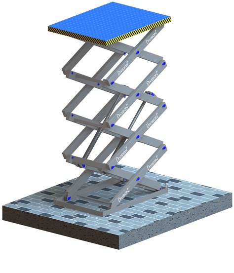 Подъемник ножничный PNG с ходом до 6000 мм