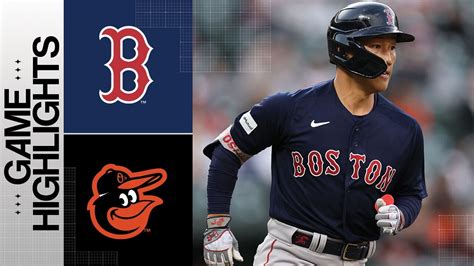 Red Sox Vs Orioles Game Highlights 42523 Mlb Highlights Youtube