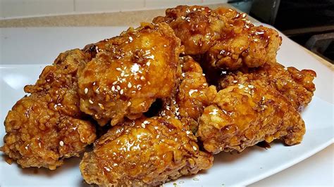 Korean Honey Butter Fried Chicken Recipe