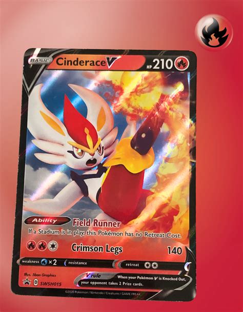 Cinderace V Black Star Promos SWSH015 TCG Coleccionistas