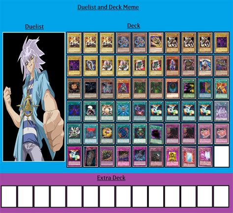 Duelist And Deck Yami Bakura By Alphaomega Duelist35 On Deviantart