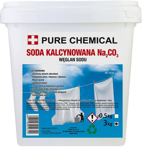 Drobne akcesoria medyczne Pure Chemical Soda Kalcynowana Czysty Węglan