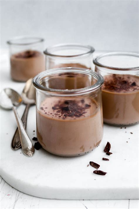 Dark Chocolate Panna Cotta Recipe Tasty Treat Pantry