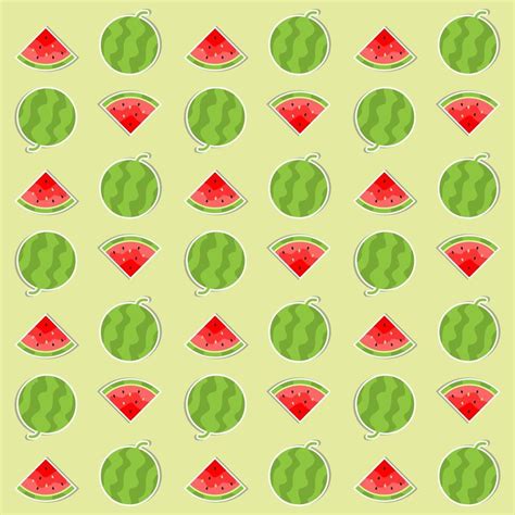 Watermelon Seamless Pattern 3207245 Vector Art At Vecteezy