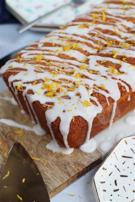 Lemon Drizzle Loaf Cake Back To Basics Janes Patisserie