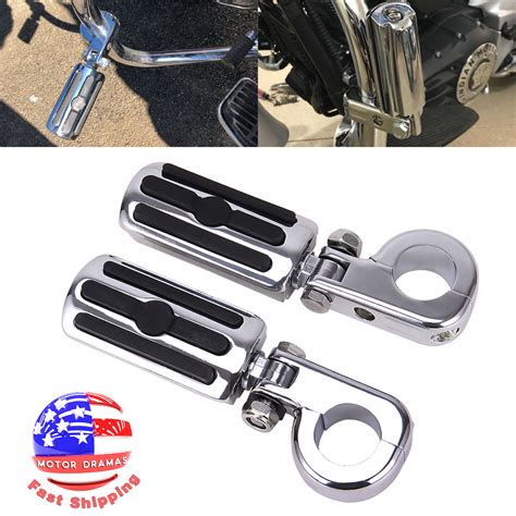 Motorcycle Highway Foot Pegs Footrest For Harley Touring Road