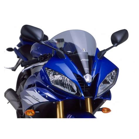 Bulle Pour Moto YAMAHA R6 06 07 Puig Standard Coloris Bleu