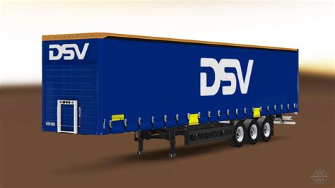 Curtain Semi Trailer Schmitz Cargobull Dsv For Euro Truck Simulator 2