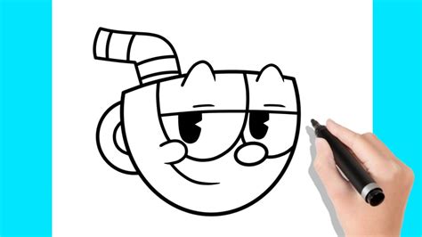 Como Desenhar O Cuphead How To Draw Cuphead Como Dibujar A Cuphead