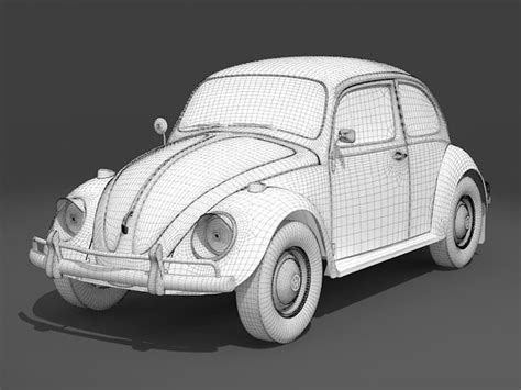 Herbie Fully Loaded D Model Max Obj Ds C D Mat Cgtrader