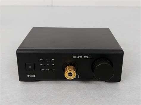 Closed SMSL M3 USB Optical Coaxial DAC Headphone Reviews And