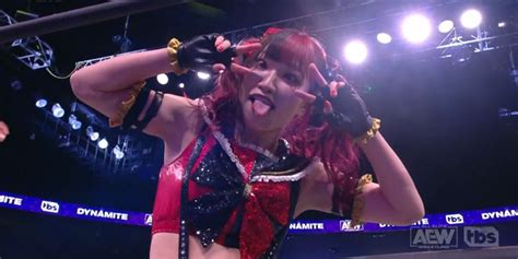 Maki Ito Returns To Aew On Dynamite Competes In Owen Hart Tournament