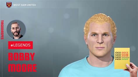 Bobby Moore V2 Face Stats PES 2019 REQUEST YouTube