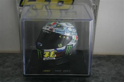 CASQUES MOTO GP Valentino Rossi 2017 Test Échelle 1 5 Altaya