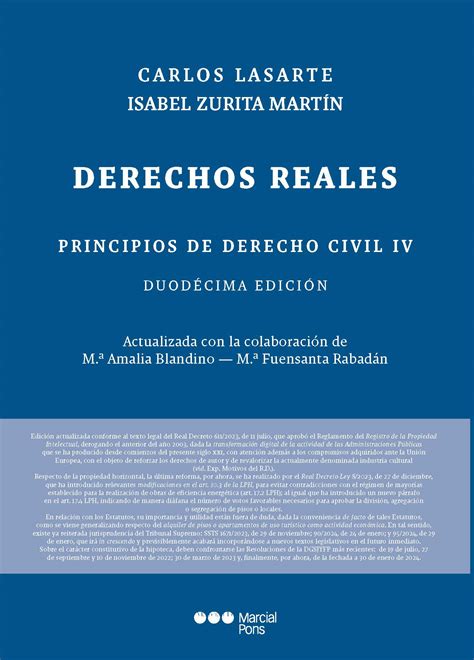 Libro Principios de Derecho Civil 9788413818078 Lasarte Álvarez