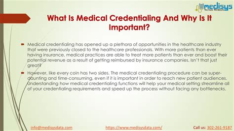 Ppt What Is Medical Credentialing And Why Is It Important Pdf