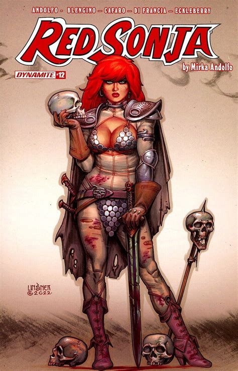 Red Sonja Vol Cover C Variant Linsner Dynamite Entertainment