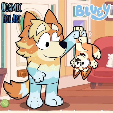 Bluey S2 Radley Heeler And Bingo By Cosmic Foxo On Deviantart