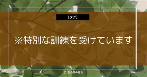 良い子はマネしないでね危険な事をしておいて※特別な訓練を受けています 言の葉の魔力