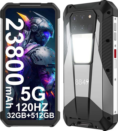 Tank 3 Rugged Smartphone 23800mAh 5G Outdoor Rugged Cell Phone