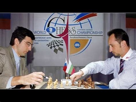 Veselin Topalov Vs Vladimir Kramnik World Championship Match 2006