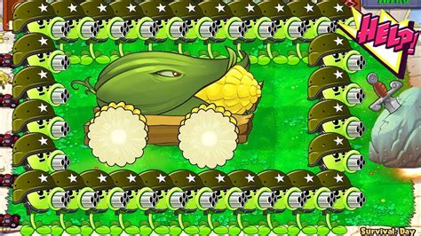 Plants Vs Zombies Hack Gatling Pea Cob Cannon Vs Giga Gargantuar Vs