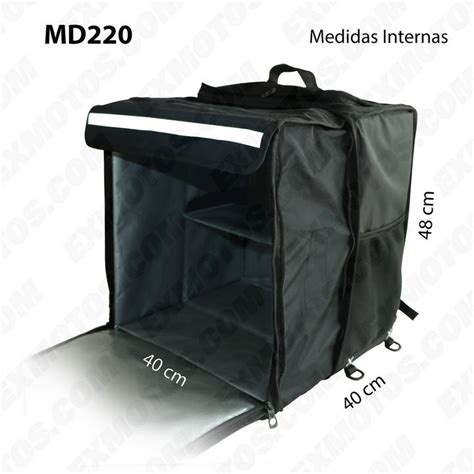 Mochila Expandible Tipo Glovo 1220 Exmotos Mochilas