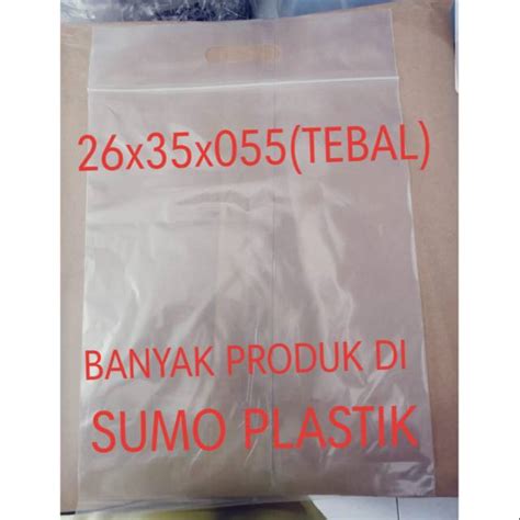 Jual Plastik Klip Pond Oval Plong Pe X Bening Isi Lembar