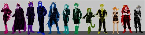 Homestuck Au Character Designs By Lavloki On Deviantart