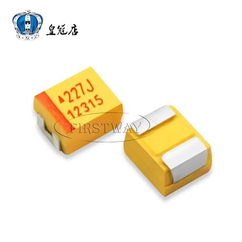 Chip Tantalum Capacitor J V Uf V Type B Yellow