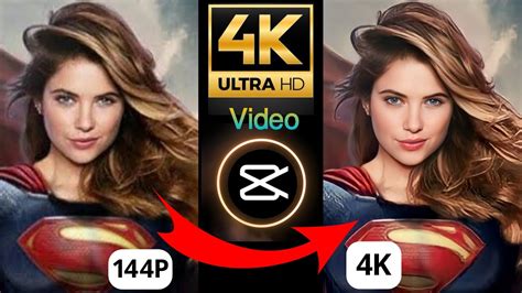 How To Convert Normal Video To K Video Capcut K Video Quality