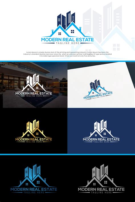 Modern Real Estate Branding Investment Logo Design On Behance