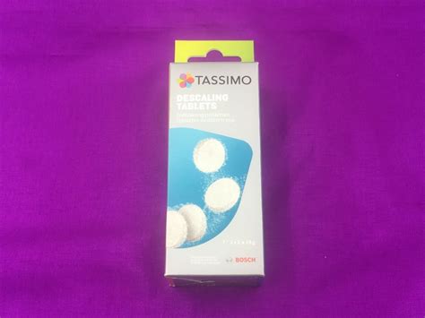 Genuine Bosch Tassimo Descaling Tablets Tcz Ebay