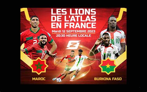 Vid O Match Amical Maroc Burkina Faso En France Lpjm