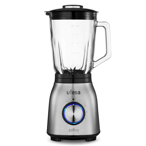 Ufesa Bs W Glass Blender Silver Techinn